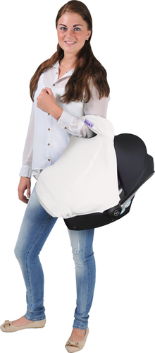 Osłonka do fotelika Dooky Zero+ Cream na Arena.pl