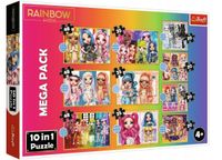 PUZZLE 10W1 KOLEKCJA MODNYCH LALECZEK 96000