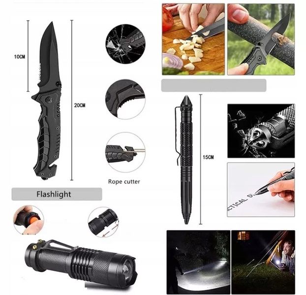 MEGA WOJSKOWY ZESTAW SURVIVALOWY TORBA APTECZKA XL zdjęcie 2