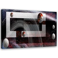 Emaga Obraz na płótnie, Abstrakcja Geometryczna Kule - 120x80