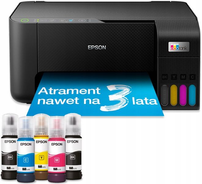 DRUKARKA WIELOFUNKCYJNA ATRAMENTOWA KOLOR 3W1 EPSON L3250 WIFI zdjęcie 1