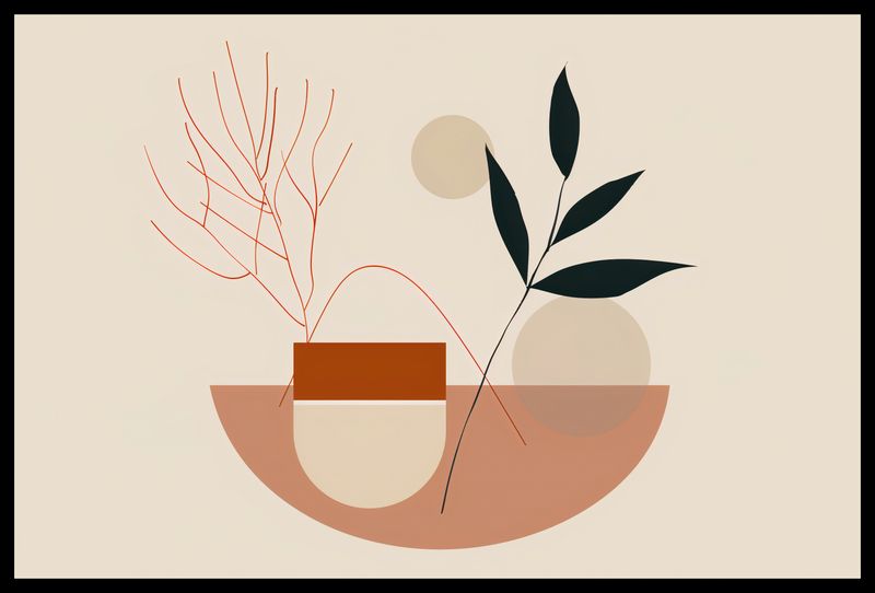 Plakat 60x40cm Botaniczna Przymiarka zdjęcie 2
