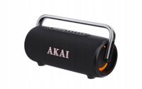 Głośnik Bluetooth AKAI ABTSW-75 60 W IPX5 TWS USB powerbank czarny 4800 mAh