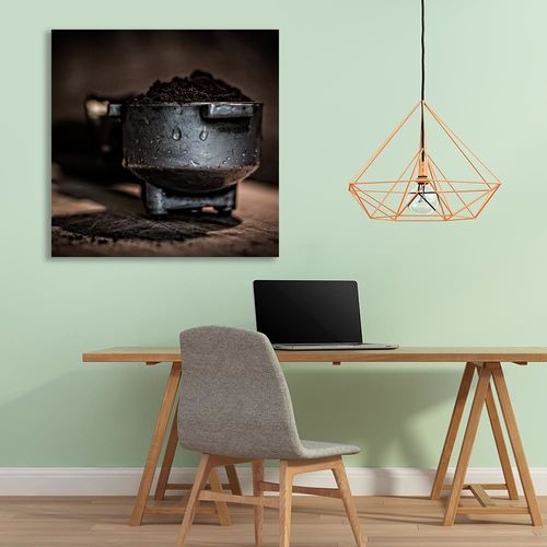 Deco Panel, Zmielona kawa 40x40 na Arena.pl