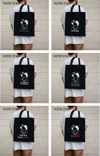 Eko Torba z nadrukiem napis ARTHUR SCHOPENHAUER na Arena.pl