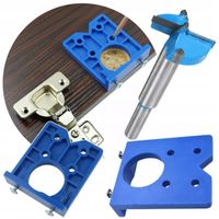 FREZ WIERTŁO DO ZAWIASÓW PUSZKOWYCH 35MM + SZABLON