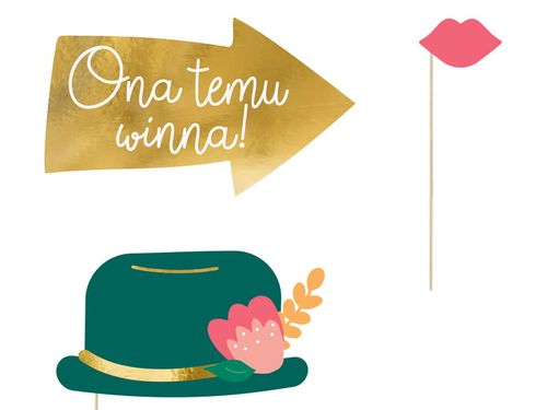 Gadżety do zdjęć na ślub, mix na Arena.pl