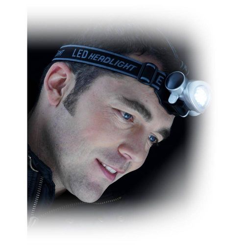 Latarka na głowę 8 LED na Arena.pl