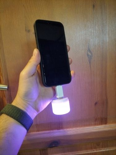 LAMPKA LED RGB Tęczowa USB Android MICRO Telefon na Arena.pl