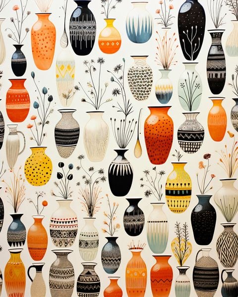 Plakat 40x50cm Symfonia Wazonów zdjęcie 1