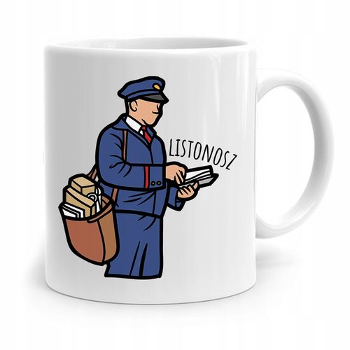 Kubek Prezent Dla Listonosza Listonosz Z Nadrukiem Ze Zdjęciem na Arena.pl