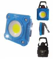 LAMPA HALOGENOWA AKUMULATOROWA MINI 10W LED 1000LM BIAŁA RICHMANN C5936
