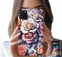 ETUI DO SAMSUNG GALAXY A81 - KWIECISTE WZORY RÓŻA RÓŻE KWIATKI CASE