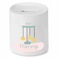 Dla Niani Opiekunki Prezent Skarbonka Nanny Z Nadrukiem Ze Zdjęciem