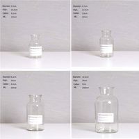 Wazon W  Stylu Skandynawskim  Dekoracja Nowoczesnego Wnętrza Transparentny B-4Pcs