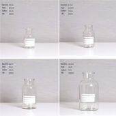 Wazon W  Stylu Skandynawskim  Dekoracja Nowoczesnego Wnętrza Transparentny B-4Pcs