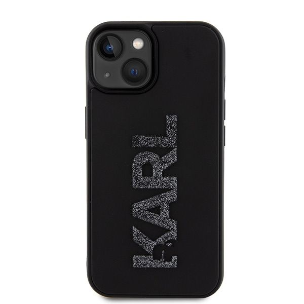 Etui Karl Lagerfeld do iPhone 15, iPhone 14, iPhone 13, Czarny zdjęcie 3