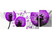 45CM 120CM ZEGAR 4 ELEM DMUCHAWCE FIOLECIE ŚCIENNY