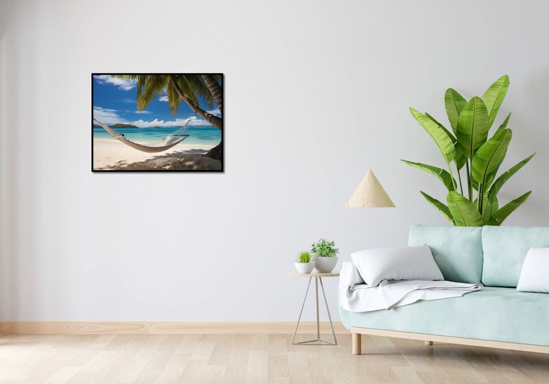 Plakat 80x60cm Rajska Ucieczka zdjęcie 4