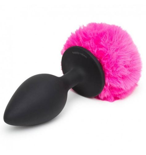 Happy Rabbit Bunny Tail Butt Plug Black Large na Arena.pl