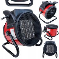NAGRZEWNICA ELEKTRYCZNA DMUCHAWA FARELKA 2kW GRZEJNIK Z REGULACJA 2000W
