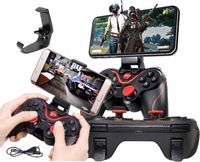 BEZPRZEWODOWY GAMEPAD PAD DO TELEFONU ANDROID iOS TV box PC Z UCHWYTEM
