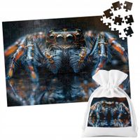 PUZZLE TRADYCYJNE - ZWIERZĘTA PAJĄK ROBAK - 252EL