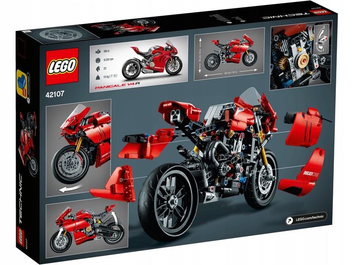 LEGO TECHNIC Ducati Panigale V4 R 42107 zdjęcie 7
