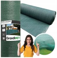 Siatka Maskująca Cieniująca Cieniówka 1,5x20m 90% Zielona Osłona Na Panele