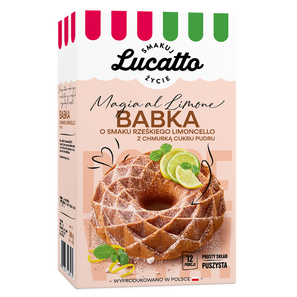 Lucatto Babka limoncello 380 g zdjęcie 1