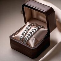 PEŁNA BRANSOLETKA SREBRNA MĘSKA PANCERKA SREBRO PRÓBA 925 DIAMENTOWANA