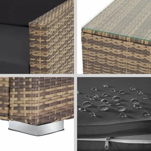 Meble ogrodowe z technorattanu Milano na Arena.pl