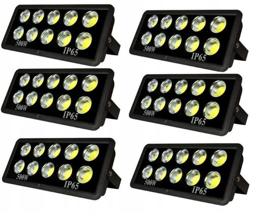 6x HALOGEN LED 500W COB na Arena.pl