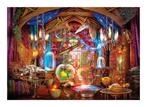 PUZZLE 1500 CLEMENTONI HQ WIZARDS WORKSHOP 31813 na Arena.pl
