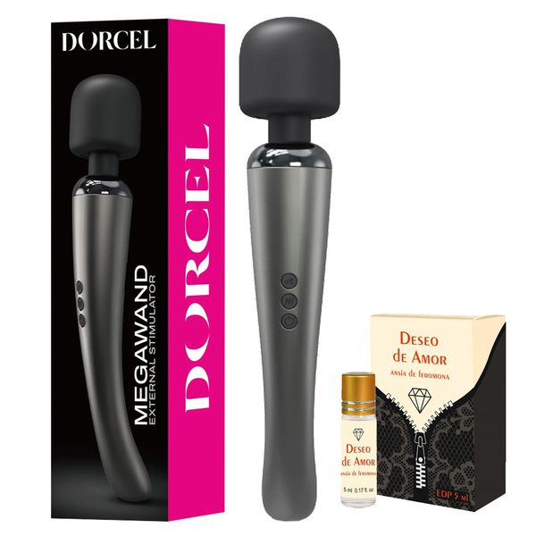 Wibrator wand, luksusowy masażer, mocny + Perfumy zdjęcie 1