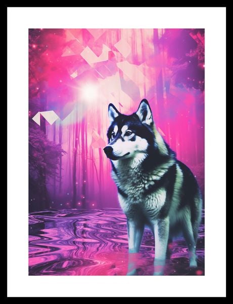 Plakat 25x35cm Wilczy Duch zdjęcie 3