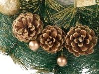 STROIK ŚWIĄTECZNY WIANEK DEKORACJA OZDOBA NA DRZWI ŚCIANĘ BOŻE NARODZENIE