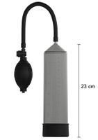 pompka do penisa starter hidden desire czarna 20 cm