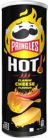 PRINGLES 160g Hot Flamin` Cheese Flavour