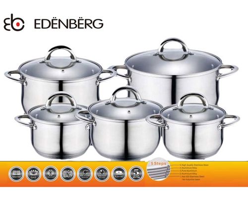 GARNKI EDENBERG JUMBO 10 ELE. [EB-4004] na Arena.pl