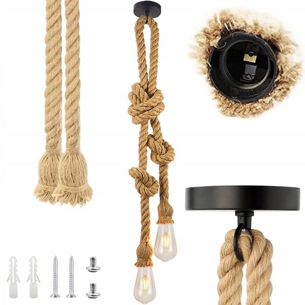 Lampa wisząca Interlook Modern Loft 2 -punkty światła E27 zdjęcie 1