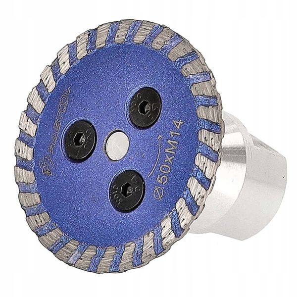 TARCZA DIAMENTOWA RASTOOL 50 MM DO PODCINANIA GRESU PŁYTEK GLAZURY M14 zdjęcie 5