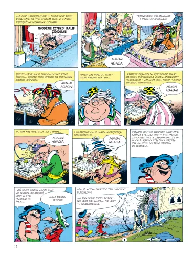 Przygody wielkiego wezyra Iznoguda. Tom 4 na Arena.pl