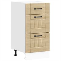 Szafka kuchenna dolna „Lucca” Dąb Sonoma Drewno klejone