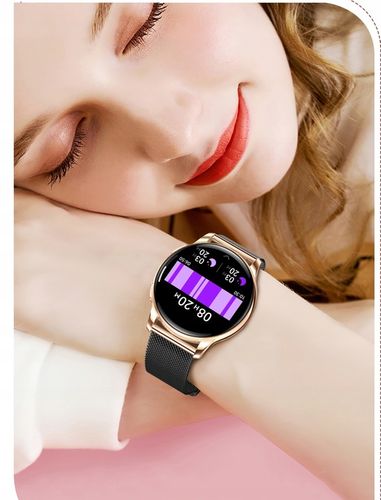ZEGAREK DAMSKI SMARTWATCH AMOLED EKG POMIAR CUKRU CIŚNIENIE TEMPERATURA na Arena.pl