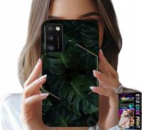 ETUI DO SAMSUNG GALAXY A41 - ELEGANCKIE LIŚCIE MODNE WZORY NA CASE