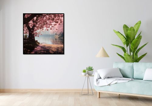 Plakat 90x90cm Spokój Sakury na Arena.pl
