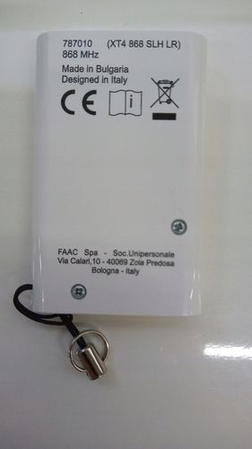 NOWY ORYGINALNY PILOT FAAC XT4 868 SLH 4-KANAŁOWY biały na Arena.pl