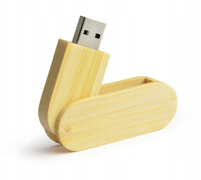 PENDRIVE USB 16GB bambusowy zdjęcie 1