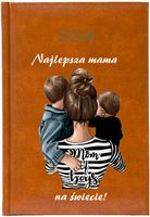Kalendarz A5 2026 tygodniowy KSIĄŻKOWY NAJLEPSZA MAMA NA ŚWIECIE prezent